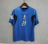 2006 Italy Home Retro Men Soccer jersey AAA36244