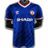 86 87 Man Utd 3RD Retro Men Soccer jersey AAA38756