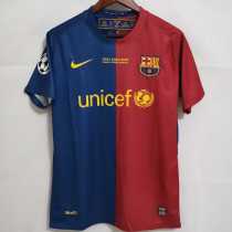 08 09 BAR Home Retro Men Soccer jersey AAA37875
