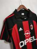00 02 ACM Home Retro Men Soccer jersey AAA37159