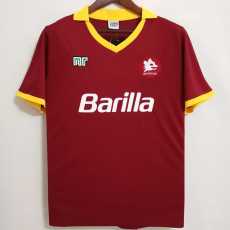 89 90 Roma Home Retro Men Soccer jersey AAA37245