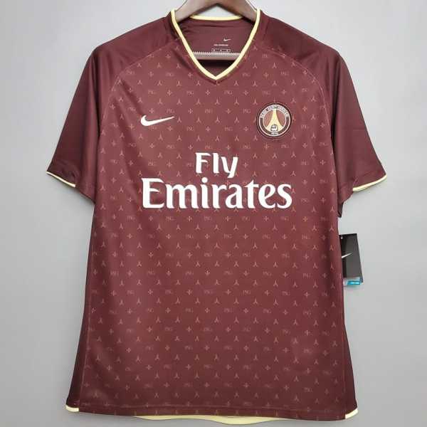 06 07 PSG Away Retro Men Soccer jersey AAA38231