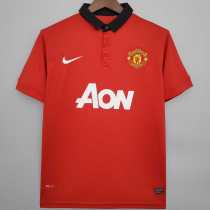 13 14 Man Utd Home Retro Men Soccer jersey AAA38492