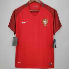 2016 Portugal Home Retro Men Soccer jersey AAA36033