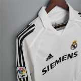 05 06 R MAD Home Retro Long Sleeve Men Soccer jersey AAA37906