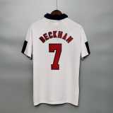 1998 England Home Retro Men Soccer jersey AAA36165