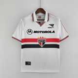 1999 Sao Paulo FC Home Retro Men Soccer jersey AAA36556