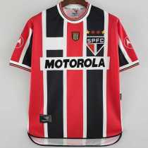 2000 Sao Paulo FC Away Retro Men Soccer jersey AAA36555