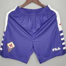 98 99 Fiorentina Home Retro Soccer Shorts AAA37187