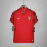 2016 Portugal Home Retro Men Soccer jersey AAA36033