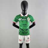 1998 Mexico Home Retro Kids Soccer jersey AAA35705