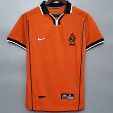 1998 Netherlands Home Retro Men Soccer jersey AAA36164