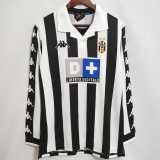 99 00 JUV Home Retro Long Sleeve Men Soccer jersey AAA37160
