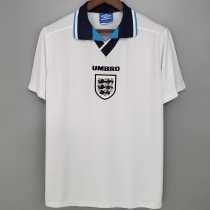 1996 England Home Retro Men Soccer jersey AAA36030