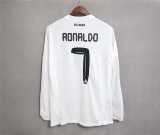 10 11 R MAD Home Retro Long Sleeve Men Soccer jersey AAA37957