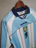 2000 Argentina Home Retro Men Soccer jersey AAA36068