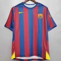 05 06 BAR Home Retro Men Soccer jersey AAA37949