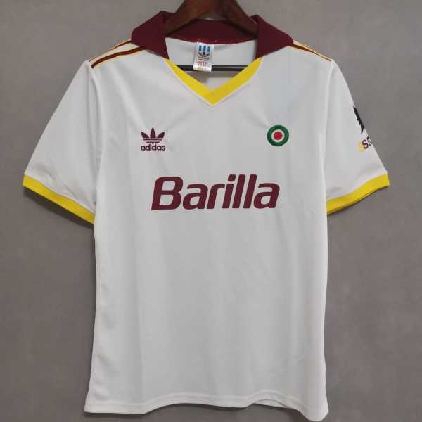 91 92 Roma Away Retro Men Soccer jersey AAA37215