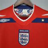 08 09 England Away Retro Men Soccer jersey AAA36026