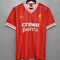 83 84 LIV Home Retro Men Soccer jersey AAA38909