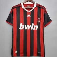 09 10 ACM Home Retro Men Soccer jersey AAA37248