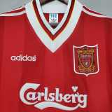 96 97 LIV Home Retro Men Soccer jersey AAA38888