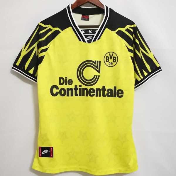 94 95 Dortmund Home Retro Men Soccer jersey AAA37487
