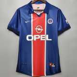 98 99 PSG Home Retro Men Soccer jersey AAA38247