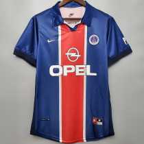98 99 PSG Home Retro Men Soccer jersey AAA38247