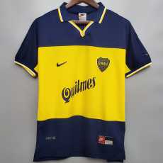 1999 Boca Juniors Home Retro Men Soccer jersey AAA31311