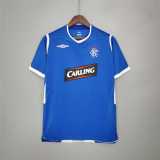 08 09 Rangers Home Retro Men Soccer jersey AAA36287
