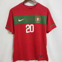 2010 Portugal Home Retro Men Soccer jersey AAA36253