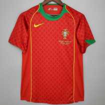 2004 Portugal Home Retro Men Soccer jersey AAA36173