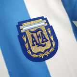 1986 Argentina Home Retro Men Soccer jersey AAA36090