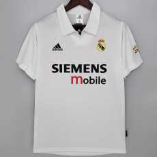 02 03 R MAD Home Retro Men Soccer jersey AAA37866