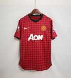 12 13 Man Utd Home Retro Men Soccer jersey AAA38705