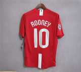07 08 Man Utd Home Retro Men Soccer jersey AAA38745