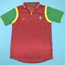 1999 Portugal Home Retro Men Soccer jersey AAA36250