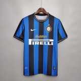 09 10 INT Home Retro Men Soccer jersey AAA37308