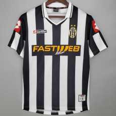 01 02 JUV Home Retro Men Soccer jersey AAA37163