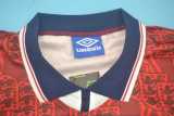 1994 England Away Retro Men Soccer jersey AAA36199