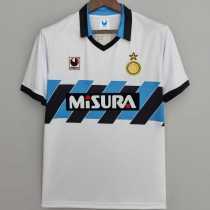 90 92 INT Away Retro Men Soccer jersey AAA37054