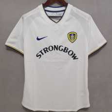 00 01 Leeds United Home Retro Men Soccer jersey AAA38803