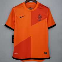 12 13 Netherlands Home Retro Men Soccer jersey AAA36056