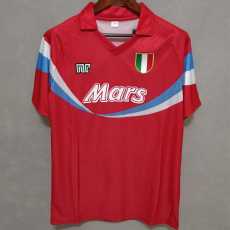90 92 Napoli Away Retro Men Soccer jersey AAA37221