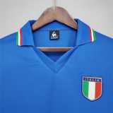 1982 Italy Home Retro Men Soccer jersey AAA36087