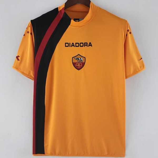 05 06 Roma Home Retro Men Soccer jersey AAA36924