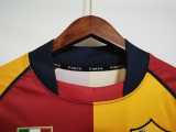 01 02 Roma Home Retro Men Soccer jersey AAA37138