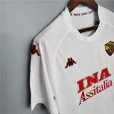 00 01 Roma Away Retro Men Soccer jersey AAA37234