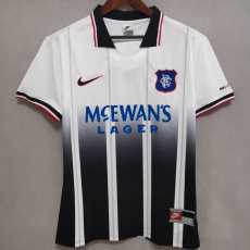 97 99 Rangers Away Retro Men Soccer jersey AAA36303